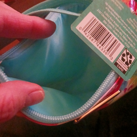 The Pioneer Woman Breezy Blossom Bag with Red, Yellow, and Blue Flowers - Picture 3 of 3